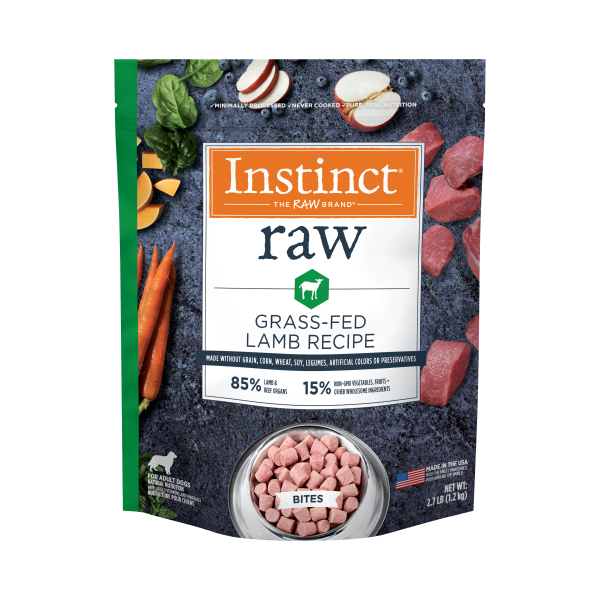 Instinct - Dog - Raw Adult Grass Fed Lamb Bites