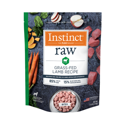 Instinct - Dog - Raw Adult Grass Fed Lamb Bites