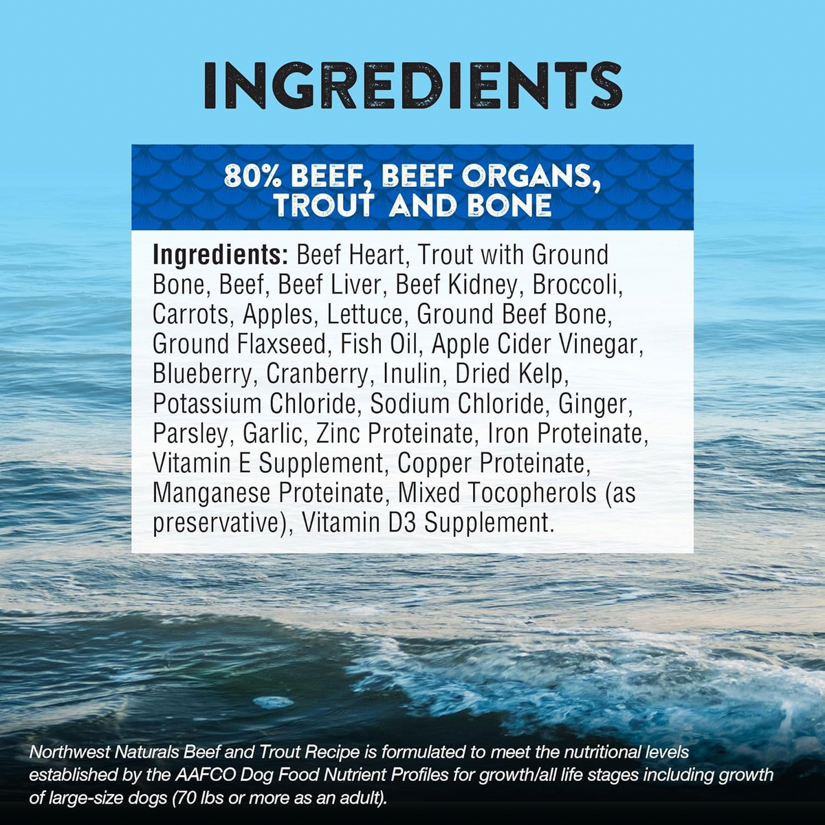 Freeze Dried Dog Food - Nuggets - Beef & Trout Recipe
