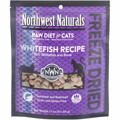 Freeze Dried Cat Food - Nibbles - Whitefish Recipe - 11 oz