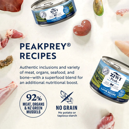 ZIWI Peak Canned Wet Cat. Food-Lamb 巅峰猫罐头-羊肉