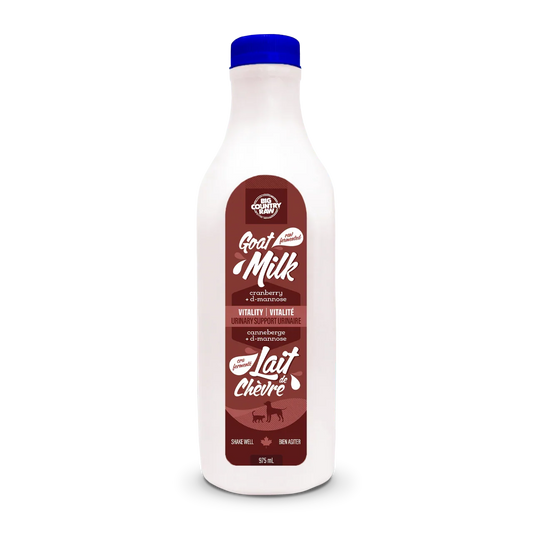 Big Country Raw - Dog - Frozen Goat Milk Vitality Cranberry
