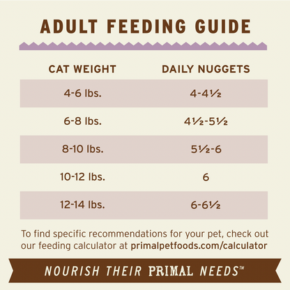 Freeze Dried Cat Food - Turkey Dinner Nuggets - Adult