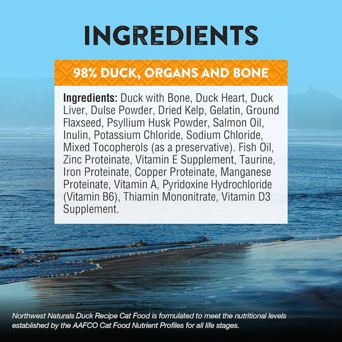Freeze Dried Cat Food - Nibbles - Duck Recipe - 11 oz
