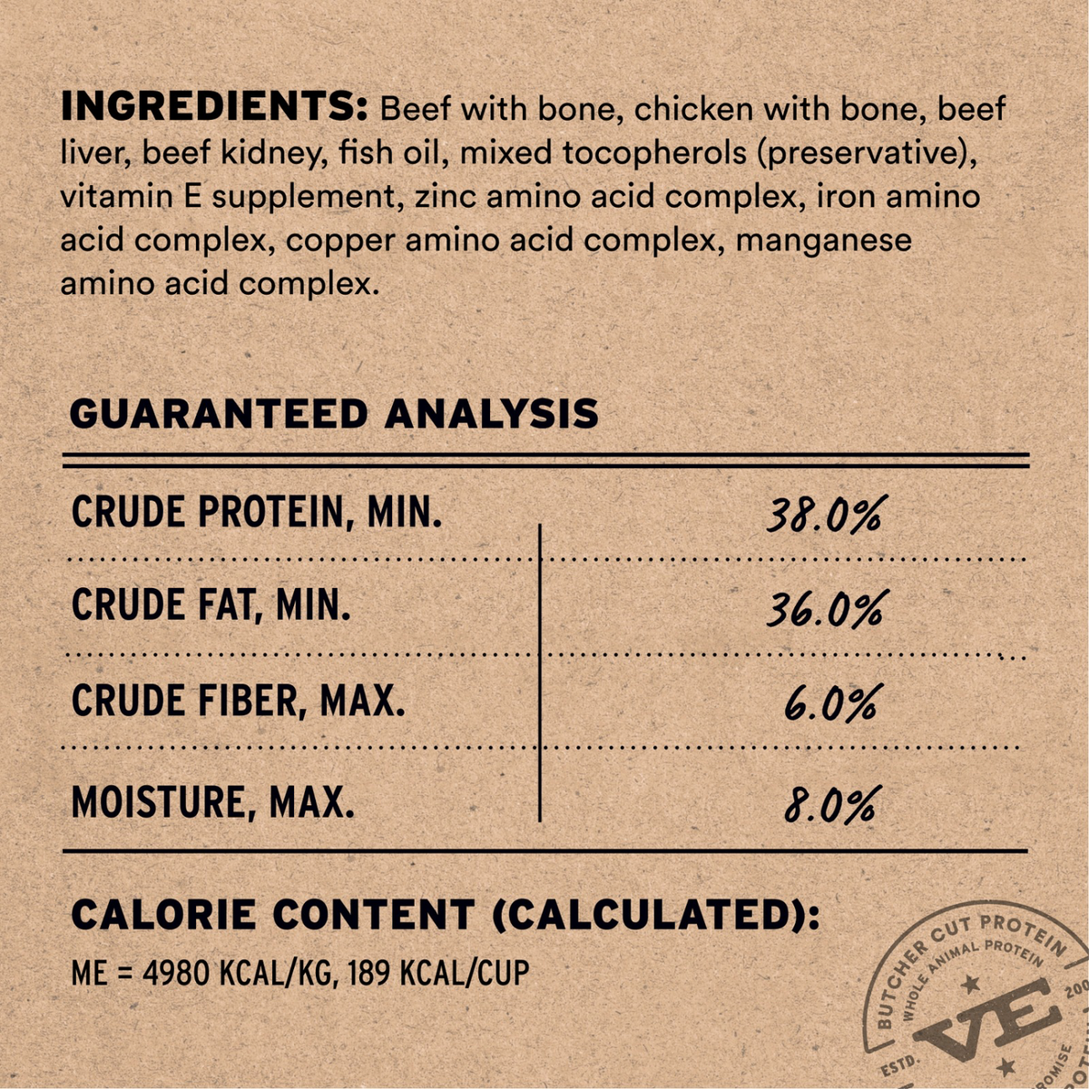 Freeze Dried Cat Food - Soft Nibs - Beef & Chicken
