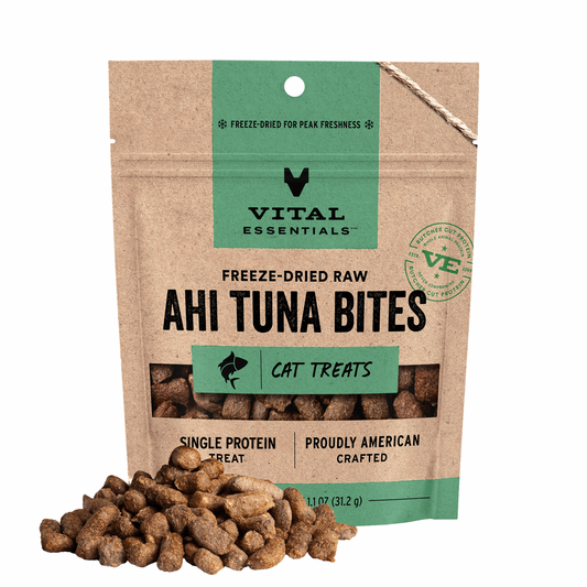Freeze Dried Cat Treat - Ahi Tuna Bites