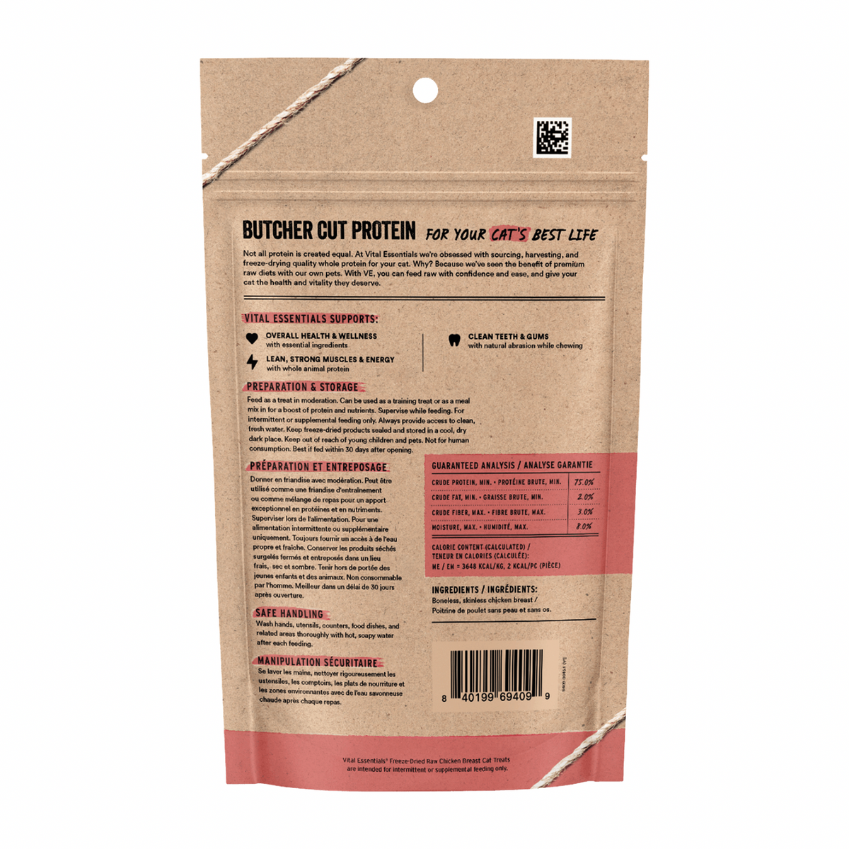 Freeze Dried Cat Treat - Chicken Breast
