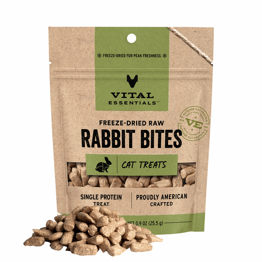 Freeze Dried Cat Treat - Rabbit Bites