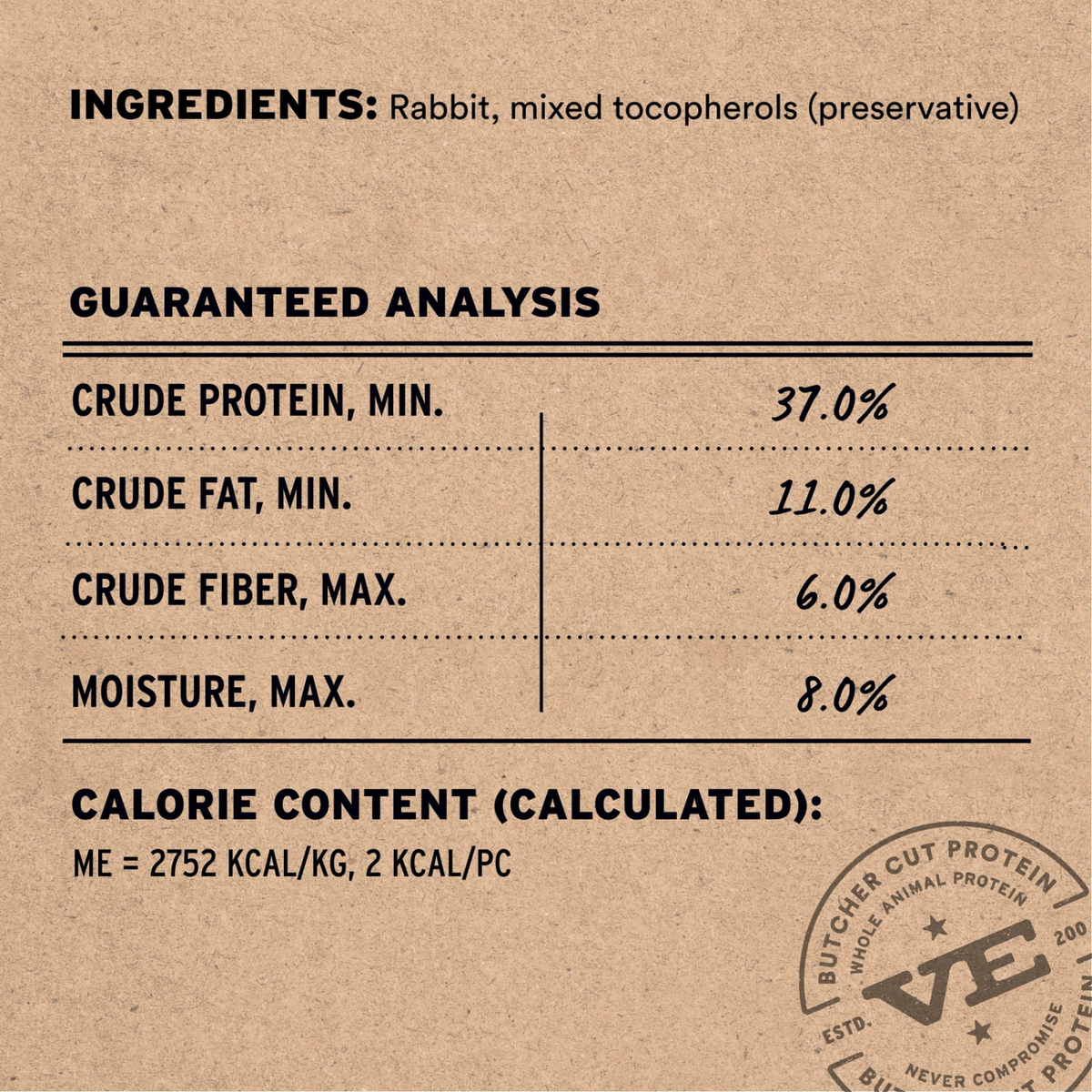 Freeze Dried Cat Treat - Rabbit Bites