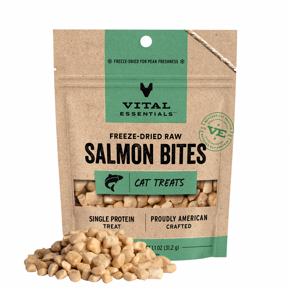 Freeze Dried Cat Treat - Salmon Bites