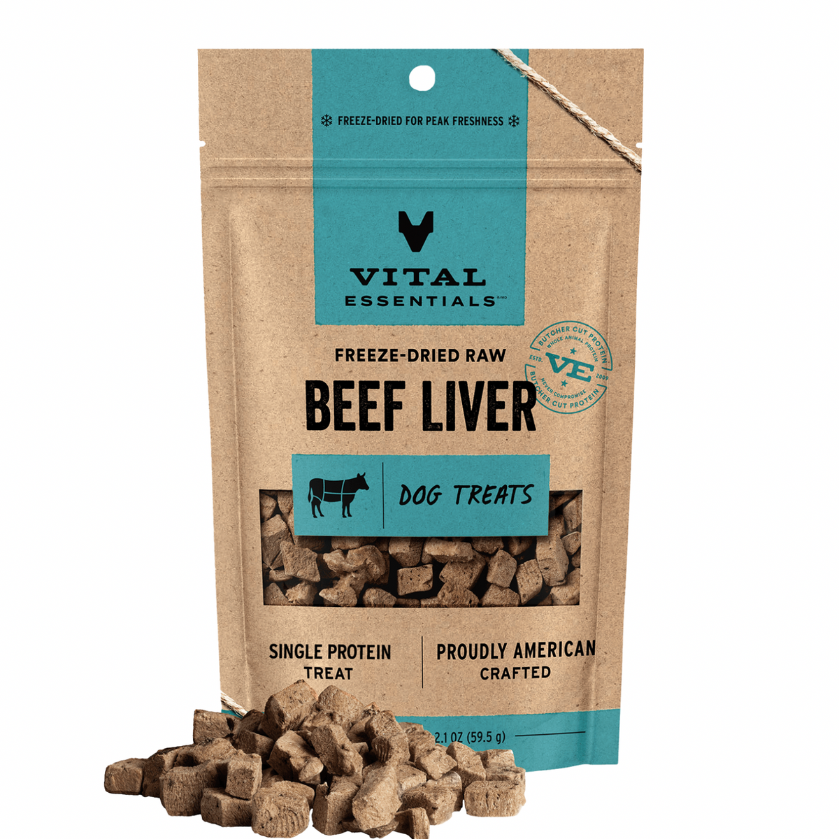 Freeze Dried Dog Treat - Beef Liver
