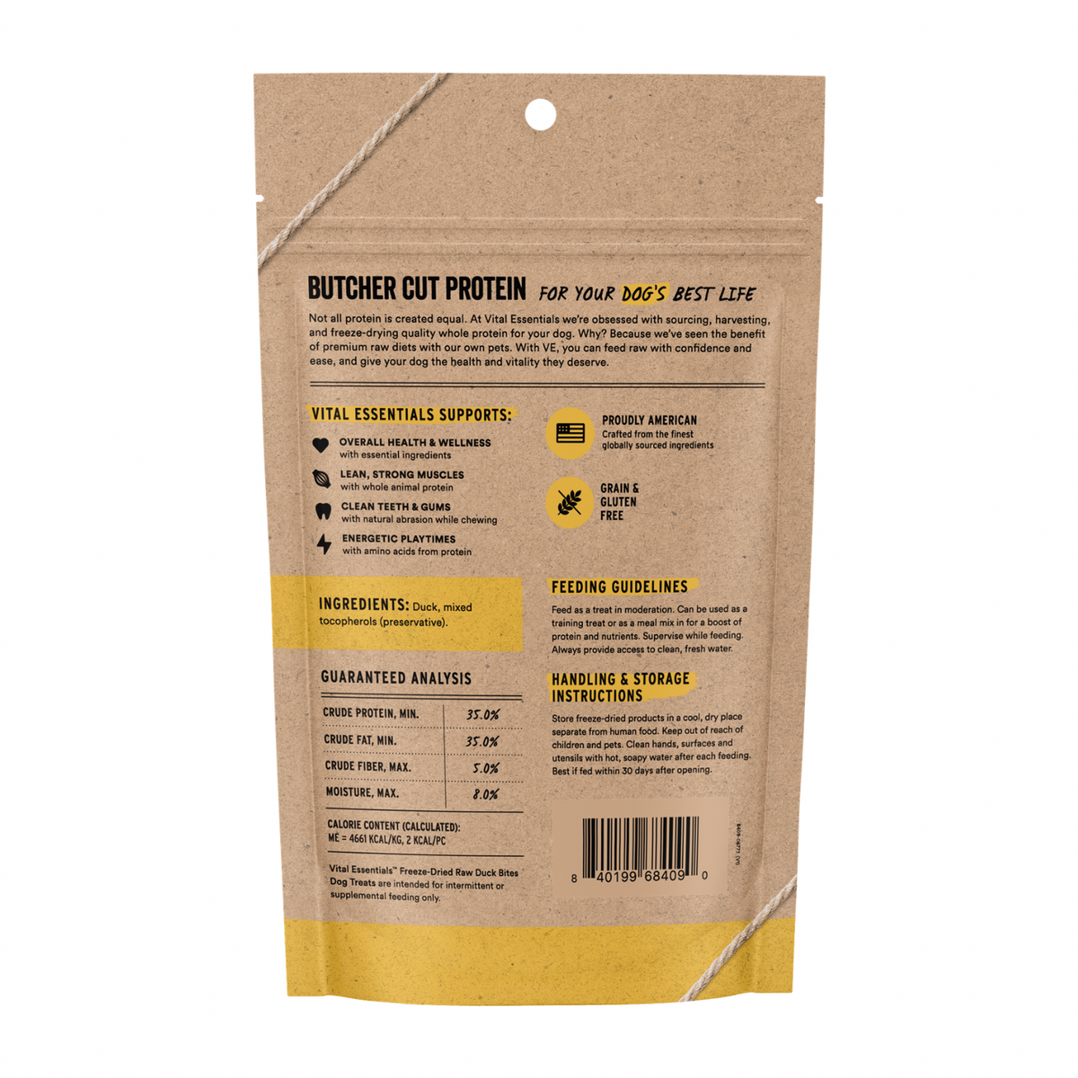 Freeze Dried Dog Treat - Duck Bites