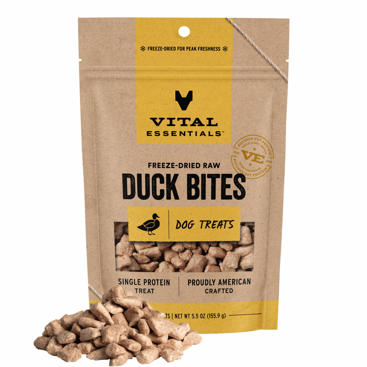 Freeze Dried Dog Treat - Duck Bites