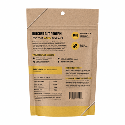 Freeze Dried Dog Treat - Duck Bites