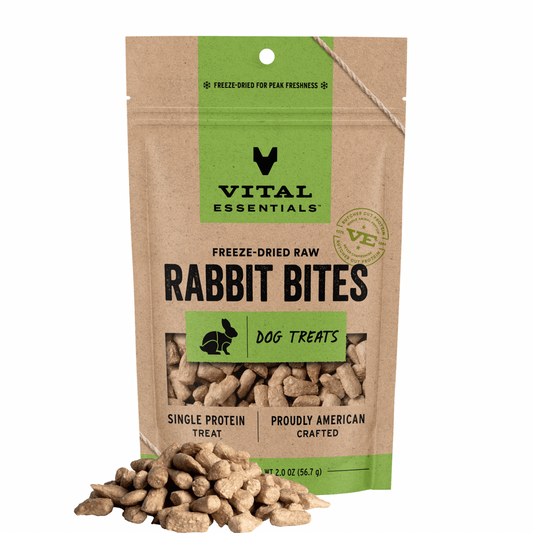 Freeze Dried Dog Treat - Rabbit Bites