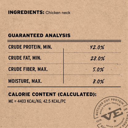 Freeze Dried Dog Treat - Chicken Necks