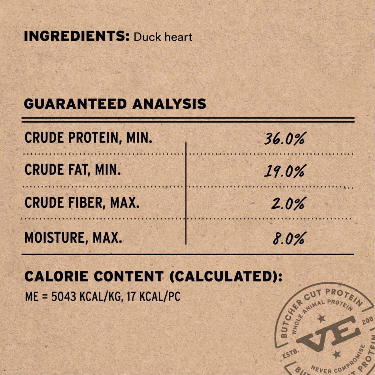 Freeze Dried Dog Treat - Duck Hearts