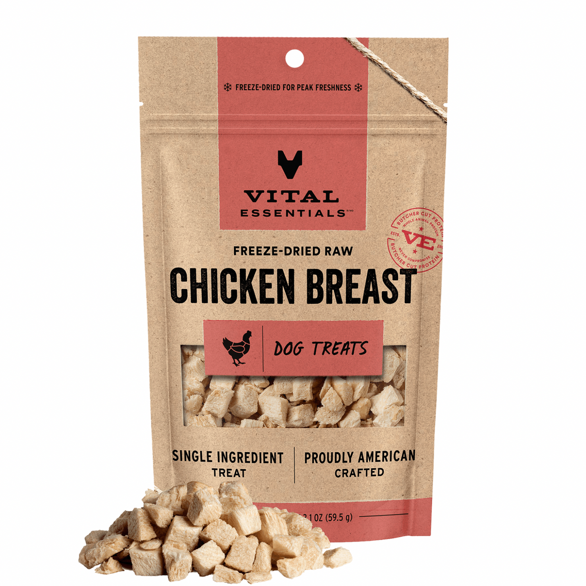 Freeze Dried Dog Treat - Chicken Breast