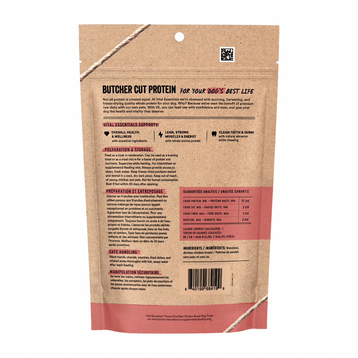 Freeze Dried Dog Treat - Chicken Breast