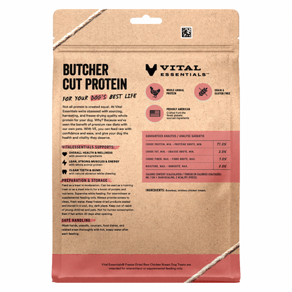 Freeze Dried Dog Treat - Chicken Breast