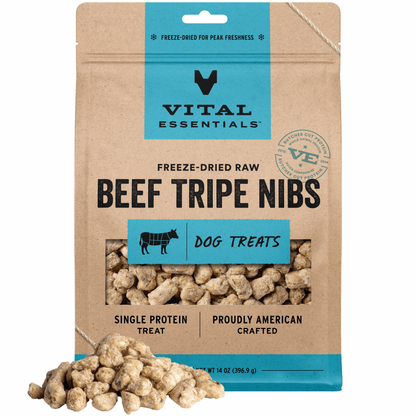 Freeze Dried Dog Treat - Beef Tripe Nibs