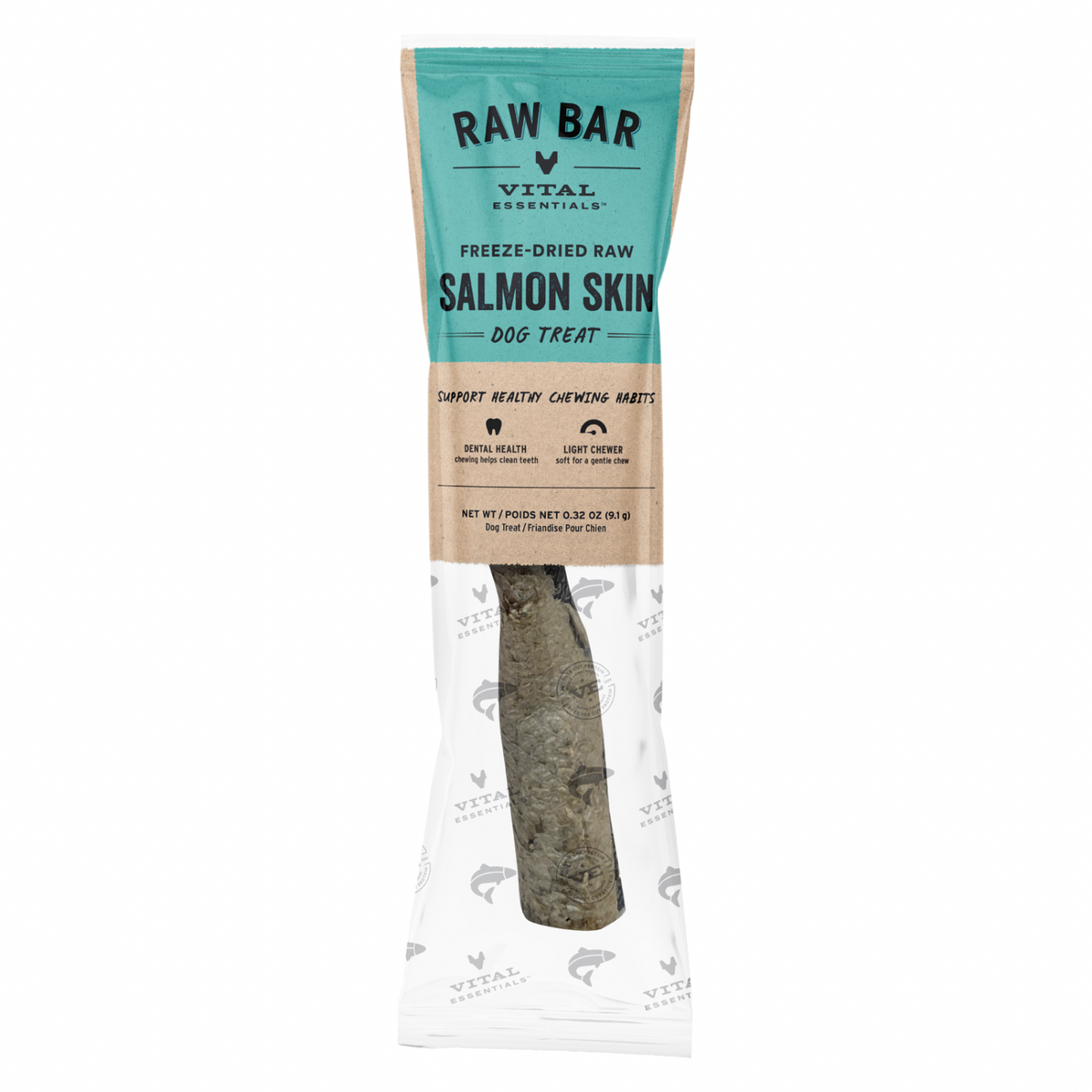 Freeze Dried Dog Treat - Raw Bar - Salmon Skin