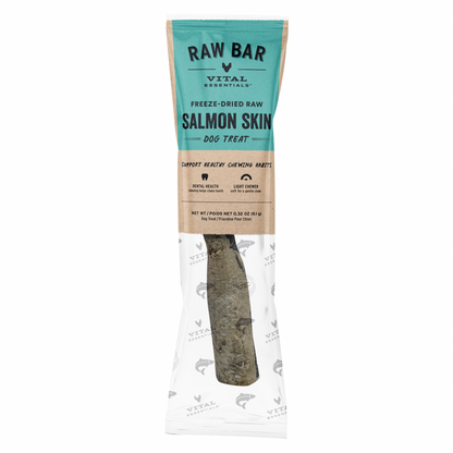 Freeze Dried Dog Treat - Raw Bar - Salmon Skin