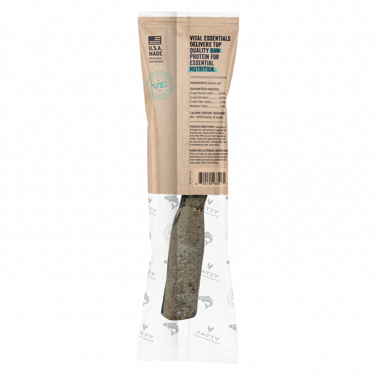 Freeze Dried Dog Treat - Raw Bar - Salmon Skin