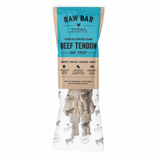 Freeze Dried Dog Treat - Raw Bar - Beef Tendon