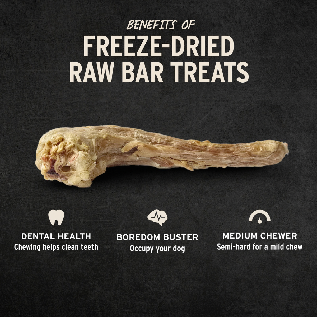 Freeze Dried Dog Treat - Raw Bar - Turkey Neck