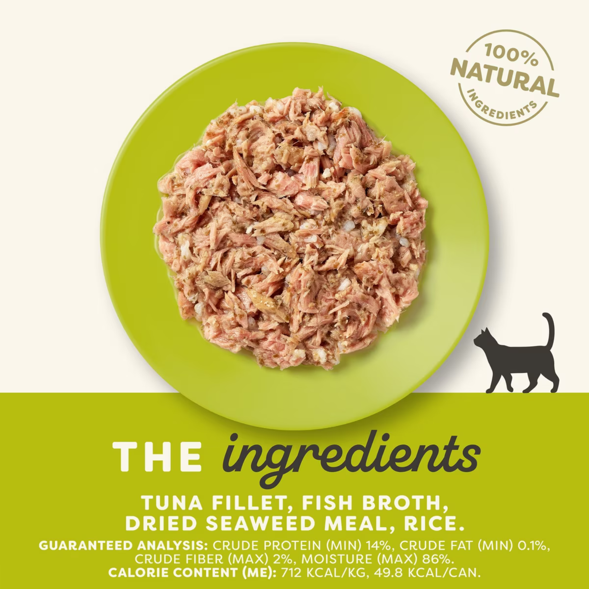 Canned Cat Treat - Tuna Fillet with Seaweed in Broth