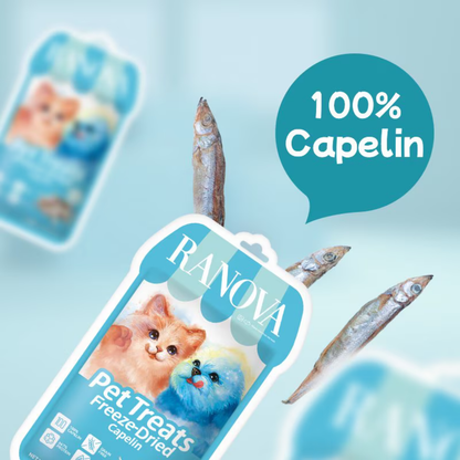 Freeze Dried Dog & Cat Treat - Capelin