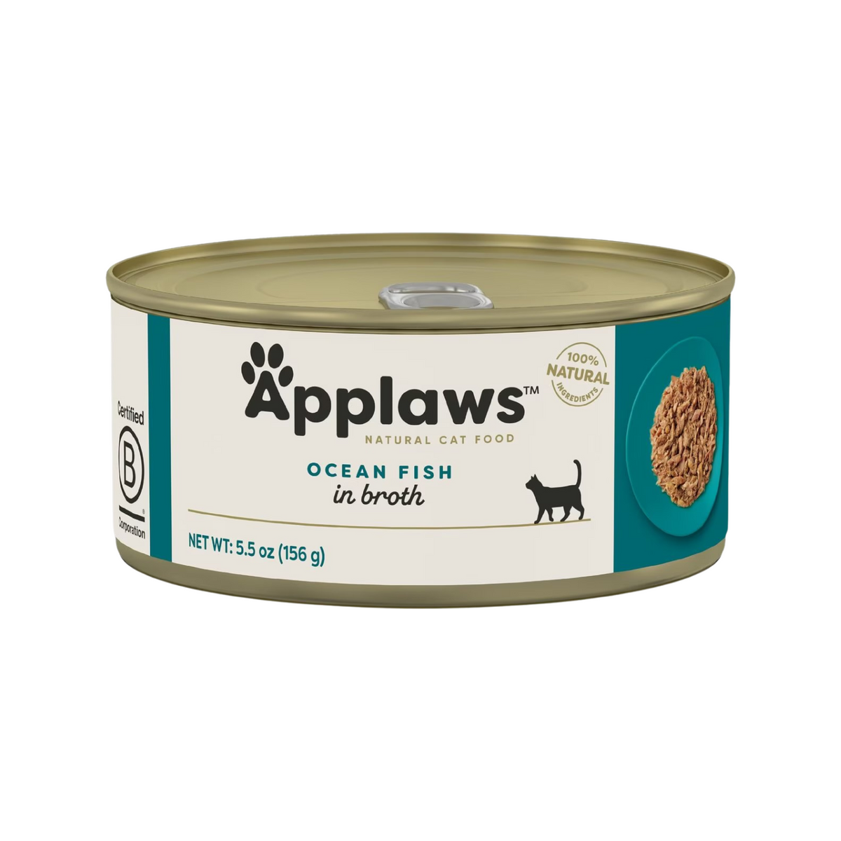 Canned Cat Treat - Ocean Fish in Broth