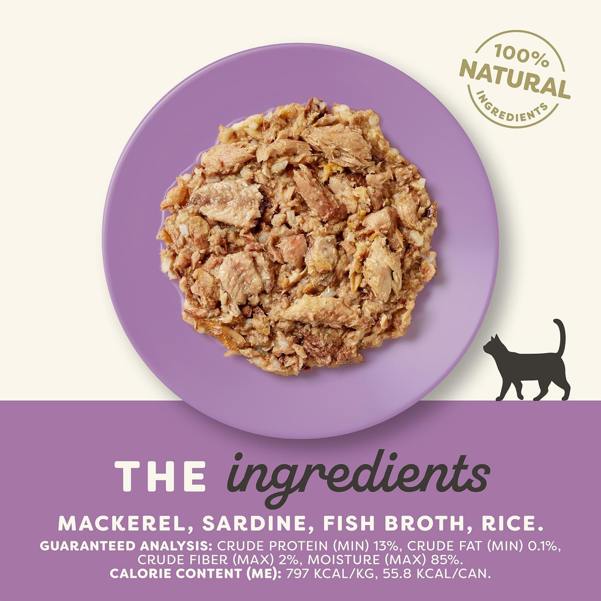Canned Cat Treat - Mackerel & Sardine in Broth