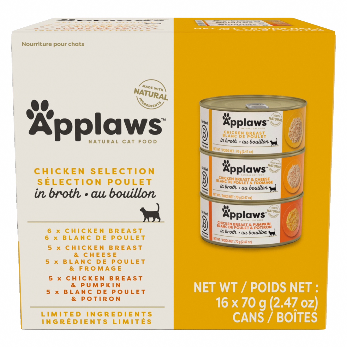 Canned Cat Treat - Chicken Selection Multipack in Broth