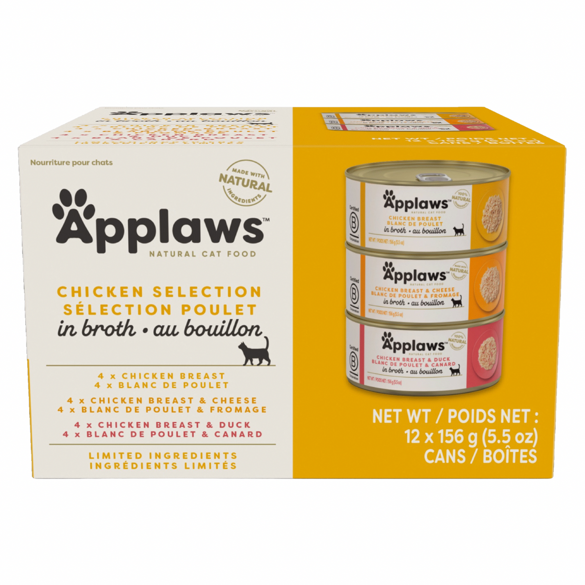 Canned Cat Treat - Chicken Selection Multipack in Broth