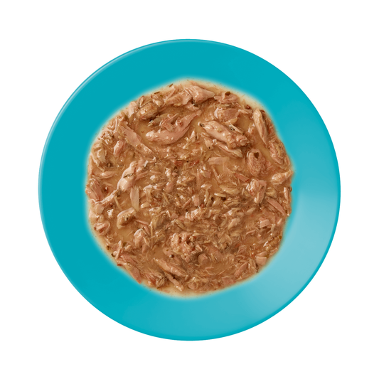 Side Dish Cat Treat - Grain Free Tuna Fillet Recipe in Gravy