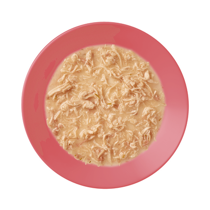 Side Dish Cat Treat - Chicken Breast & Duck Recipe in Broth