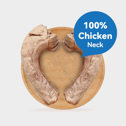 Freeze Dried Dog & Cat Treat - Freeze Dried Whole Chicken Neck