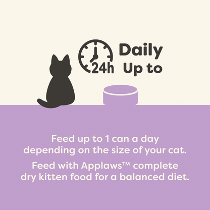 Canned Kitten Food - Applaws - Tuna Fillet in Broth