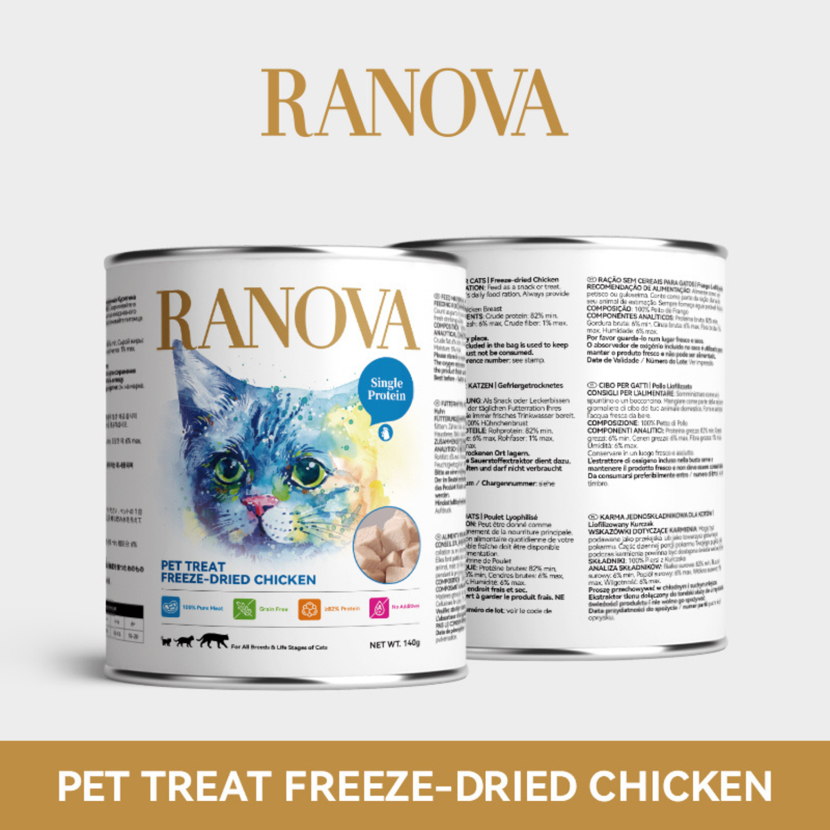 Freeze Dried Cat Treat - Chicken
