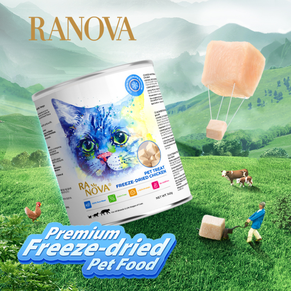 Freeze Dried Cat Treat - Chicken