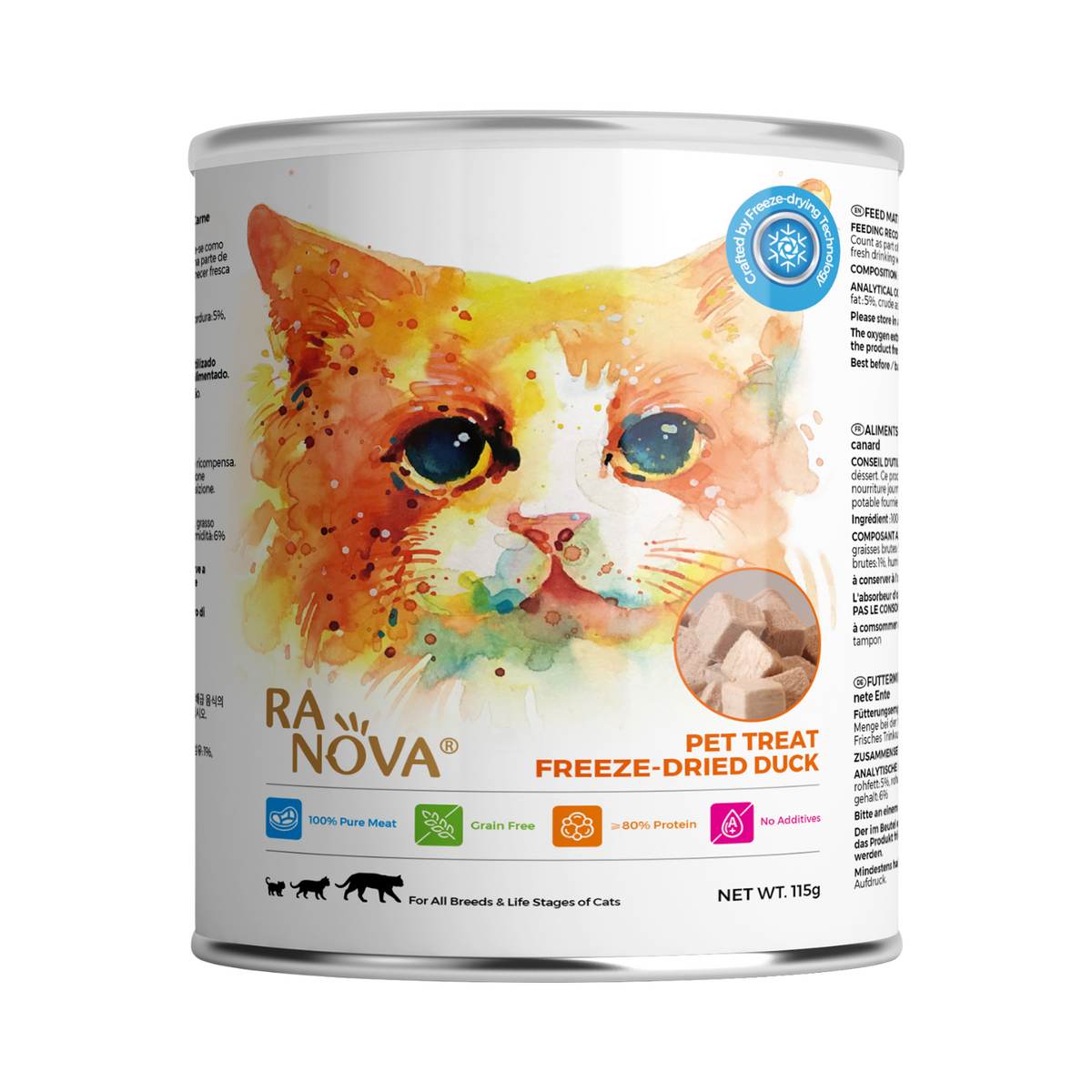 Freeze Dried Cat Treat - Duck