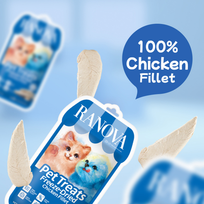 Freeze Dried Dog & Cat Treat - Chicken Breast Fillet