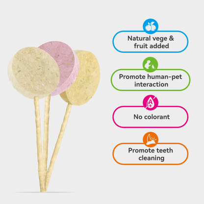 Freeze Dried Dog Treat - Lollipop (Mixed Flavor)
