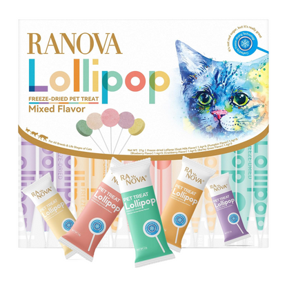 Freeze Dried Cat Treat - Lollipop (Mixed Flavor)