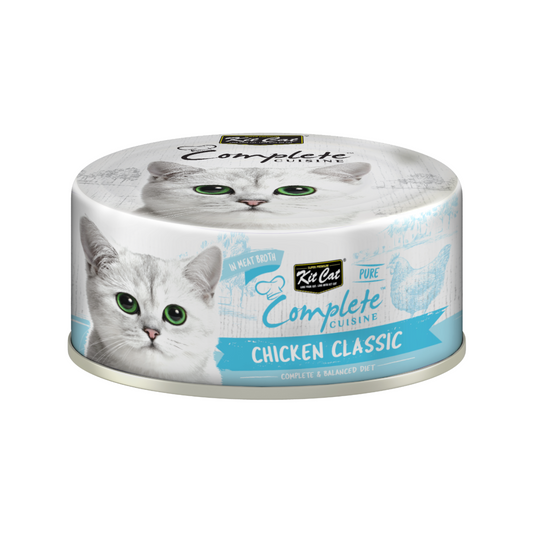 Canned Cat Food - Complete Cuisine - Chicken Classic in Broth - 70 g