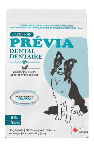 Oven Baked Tradition Care Previa Dental Vegetarian Grain-Free Dog Treats