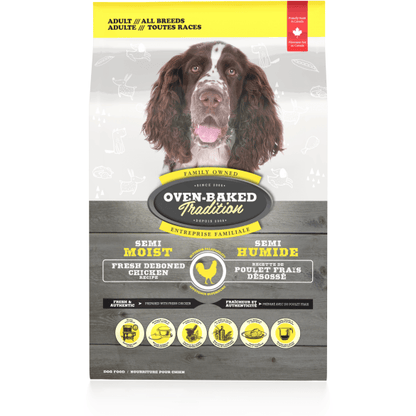 Oven-Baked Tradition Semi-Moist Adult Dog Food Chicken Recipe