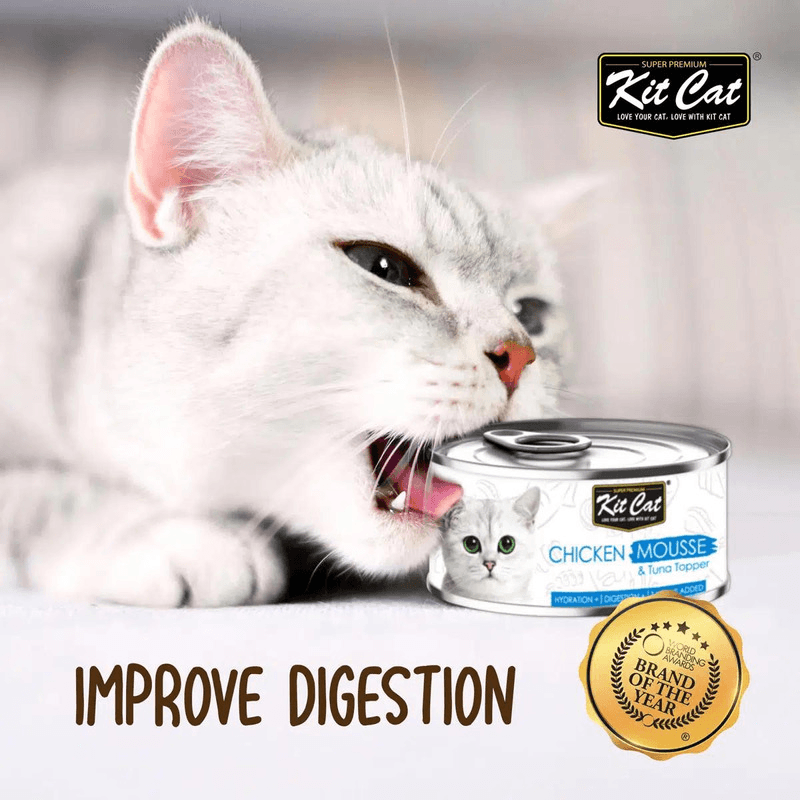Canned Cat Food - Kitten MOUSSE - Chicken - 80 g